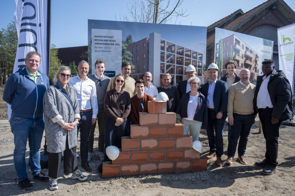 Start van Design & Build-project in Meerbeke