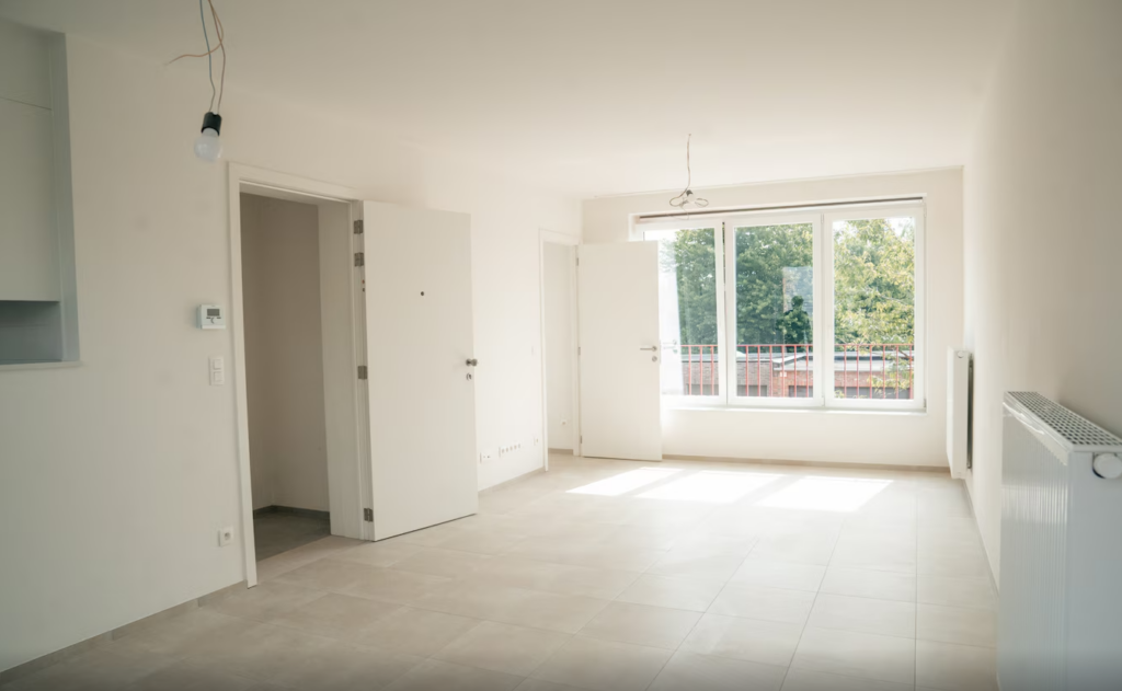 Nieuw sociaal appartement in Wilrijk met comfortabele en energiezuinige leefruimte